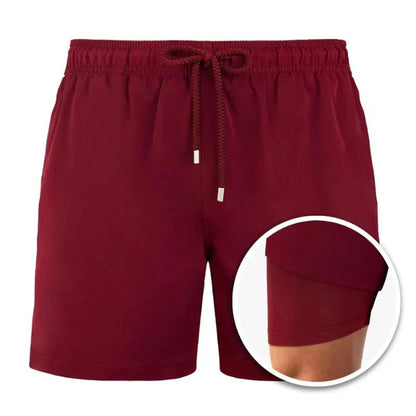 Shorts de bain pour homme avec doublure intégrée