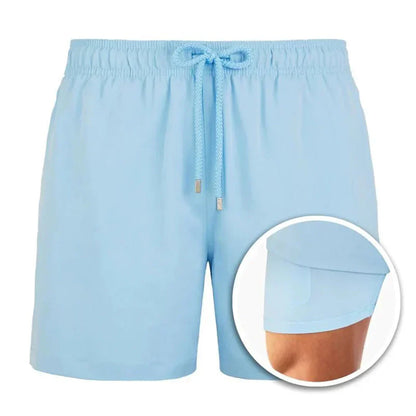 Shorts de bain pour homme avec doublure intégrée