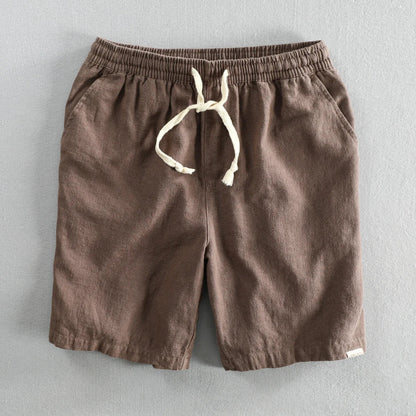 Shorts décontractés à taille élastique pour homme
