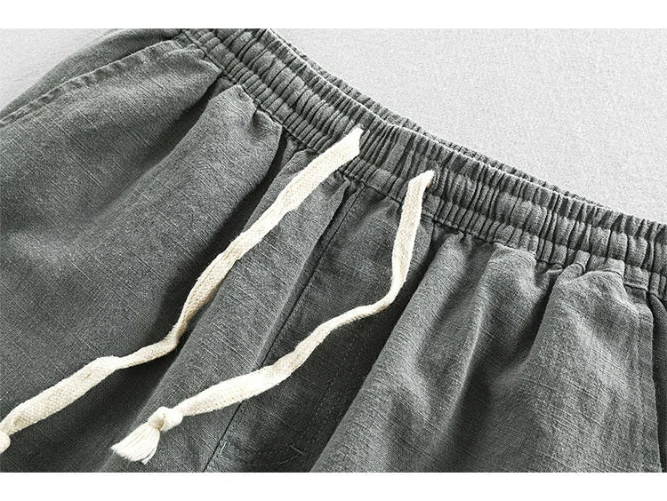 Shorts décontractés à taille élastique pour homme