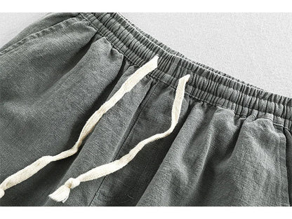Shorts décontractés à taille élastique pour homme