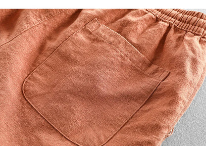 Shorts décontractés à taille élastique pour homme