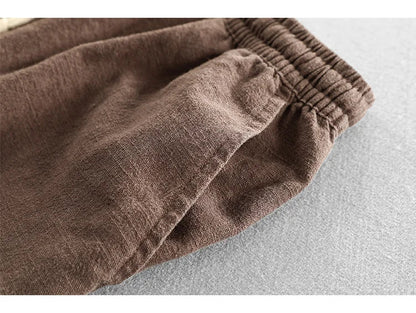 Shorts décontractés à taille élastique pour homme