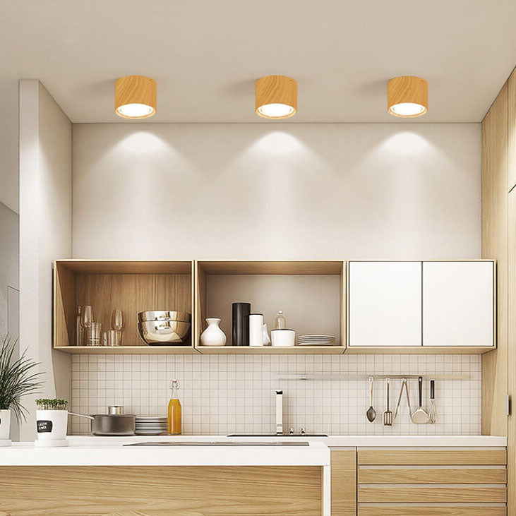 Spot LED de plafond cylindrique | design de spot orientable