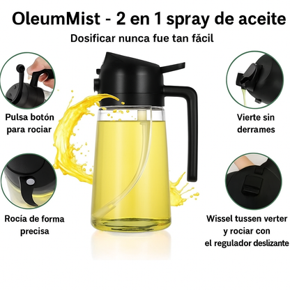 Spray d'huile 2-en-1