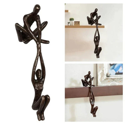 Statuette amour éternel et force