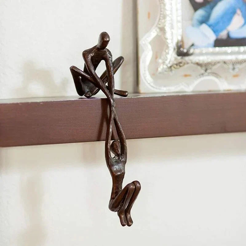 Statuette amour éternel et force