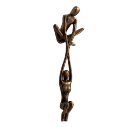 Statuette amour éternel et force