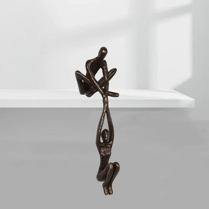 Statuette amour éternel et force