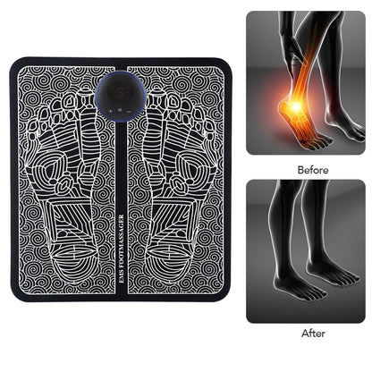 Stimulateur EMS pour les pieds avec acupression et 9 niveaux