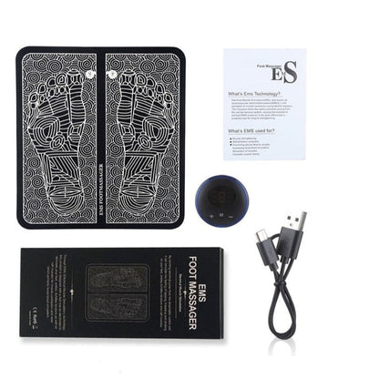 Stimulateur EMS pour les pieds avec acupression et 9 niveaux