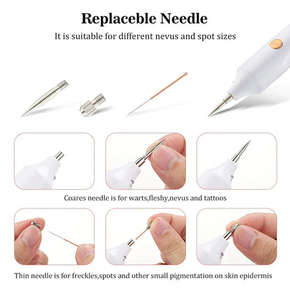 Stylo effaceur dermique de taches pour les irrégularités cutanées