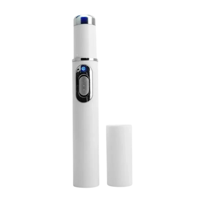 Stylo laser bleu pour un teint plus uniforme