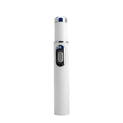 Stylo laser bleu pour un teint plus uniforme