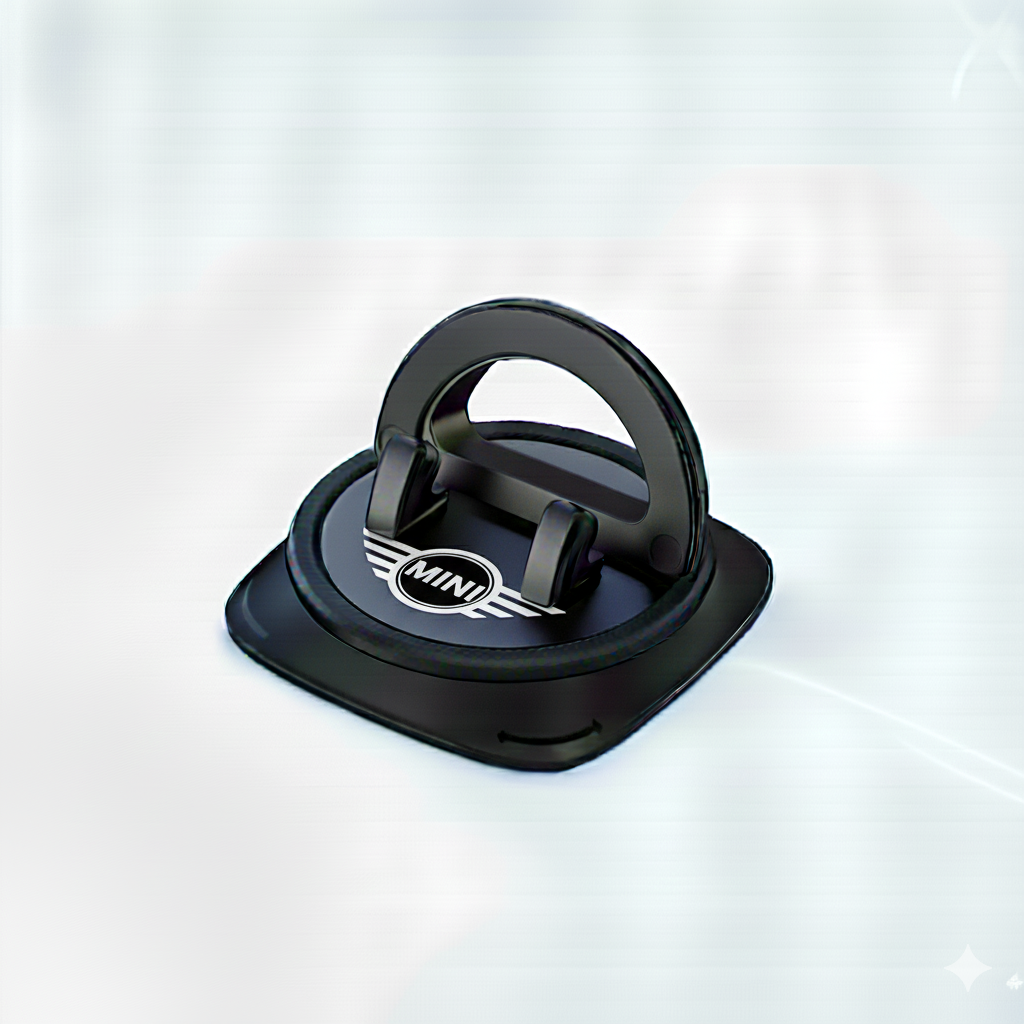Support de téléphone antidérapant pour tableau de bord avec rotation à 360°