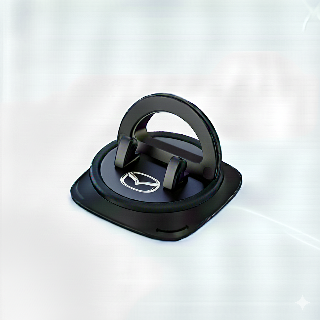 Support de téléphone antidérapant pour tableau de bord avec rotation à 360°