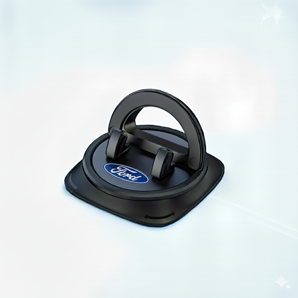 Support de téléphone antidérapant pour tableau de bord avec rotation à 360°