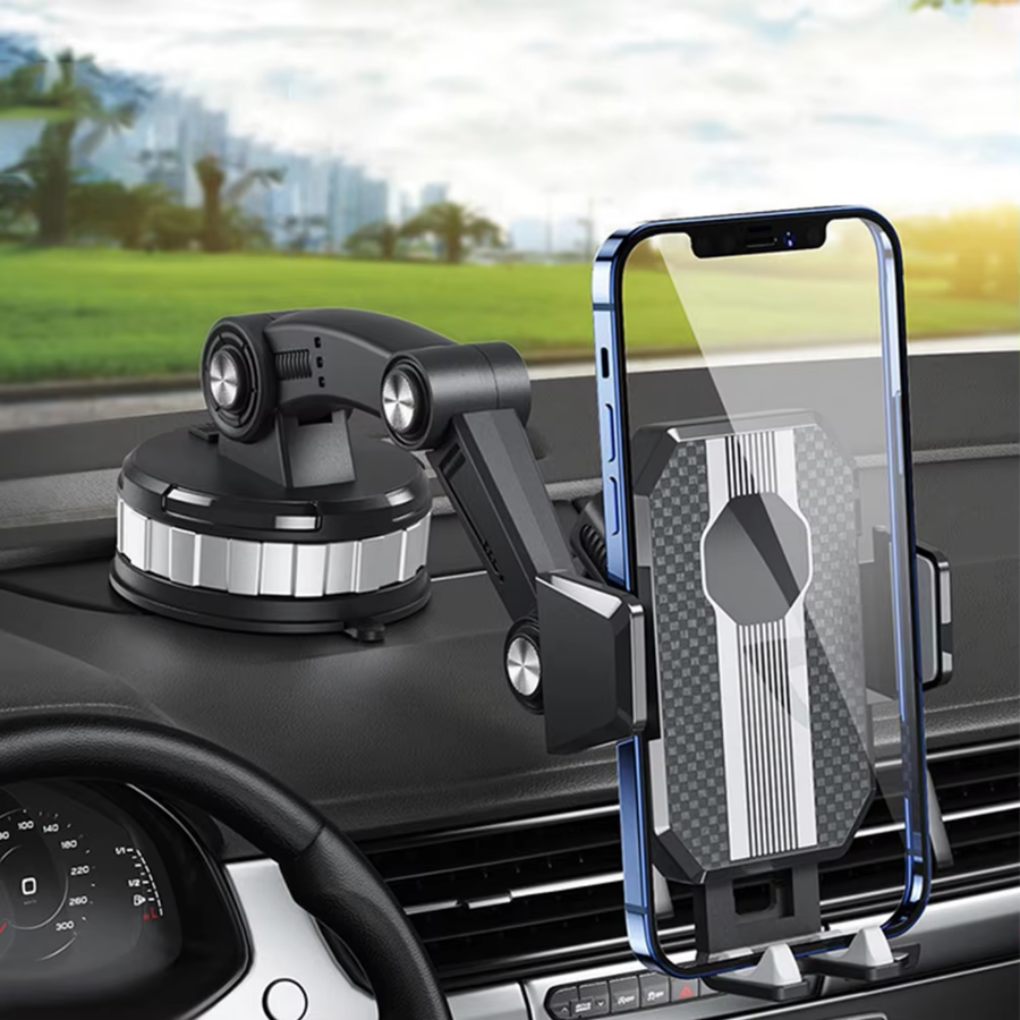 Support de téléphone pour voiture avec rotation à 360°