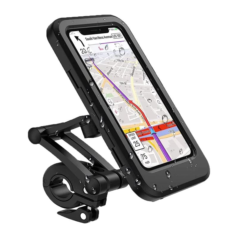 Support étanche pour guidon de vélo avec batterie externe 15 W