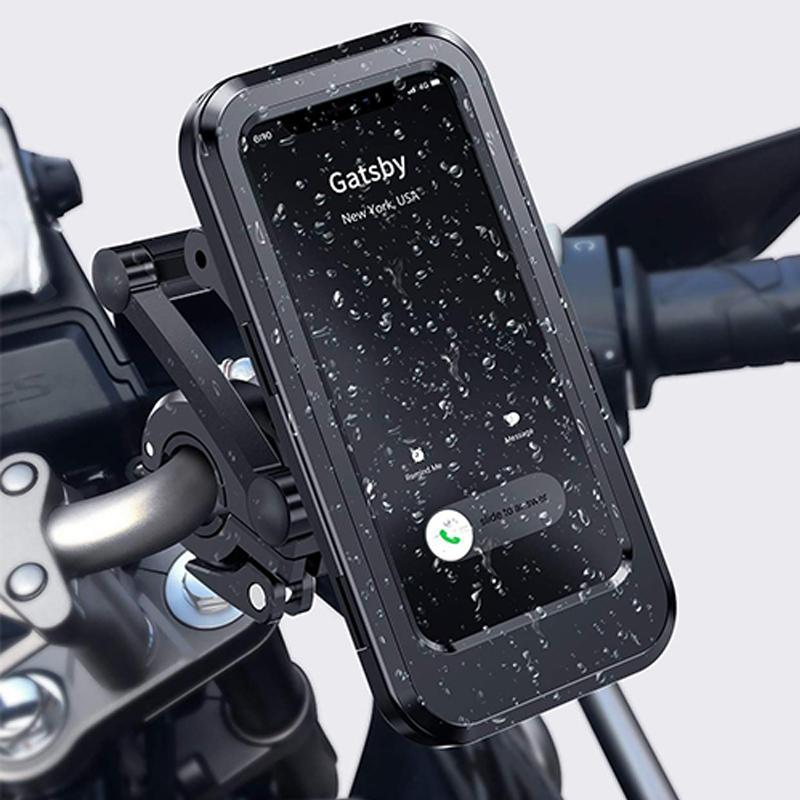 Support étanche pour guidon de vélo avec batterie externe 15 W