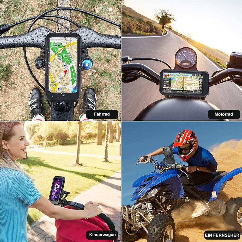 Support étanche pour guidon de vélo avec batterie externe 15 W