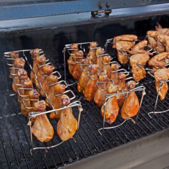 Support pour pilons de poulet – pilons de poulet parfaits pour barbecue