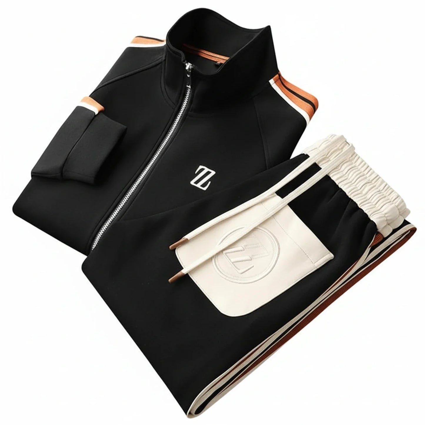 Survêtement zippé pour homme