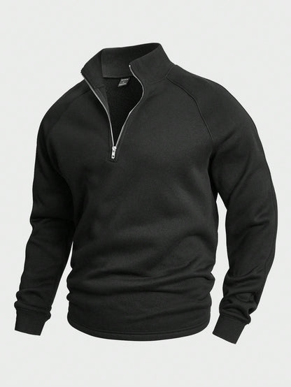 Sweat 1/4 zip pour homme