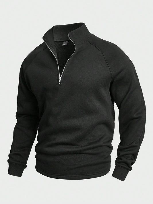 Sweat 1/4 zip pour homme