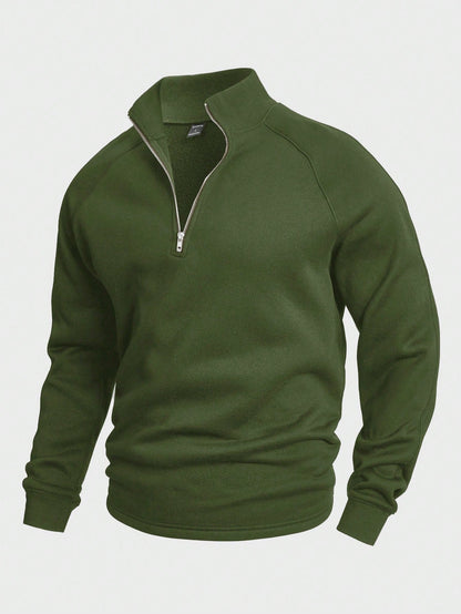 Sweat 1/4 zip pour homme