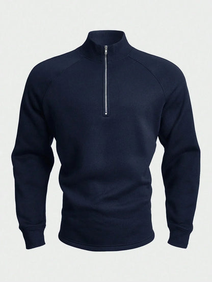 Sweat 1/4 zip pour homme