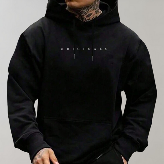 Sweat à capuche à enfiler à manches longues pour homme