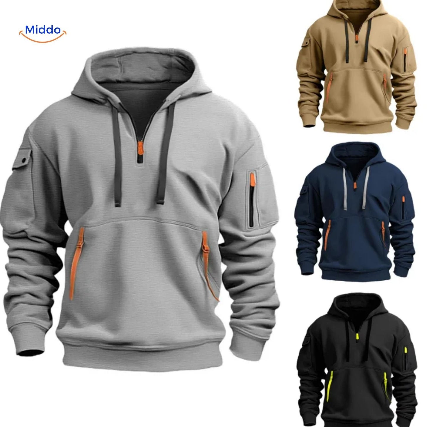 Sweat à capuche | Confort, durable, élégant et pratique
