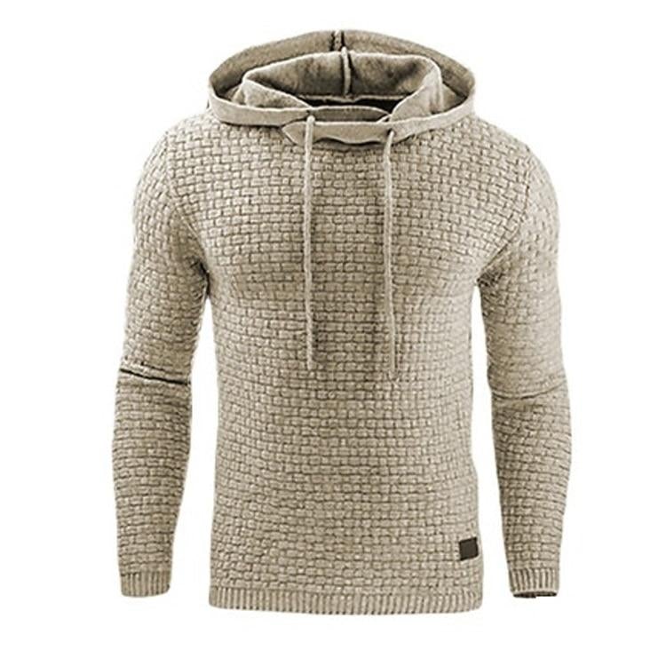 Sweat à capuche d’hiver coupe ajustée pour homme