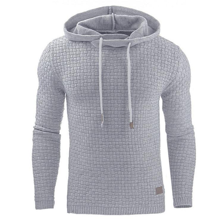 Sweat à capuche d’hiver coupe ajustée pour homme