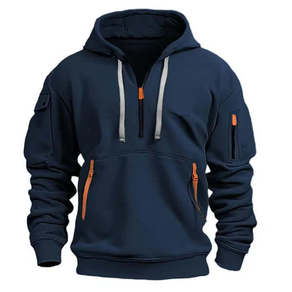 Sweat à capuche doux et épuré pour homme