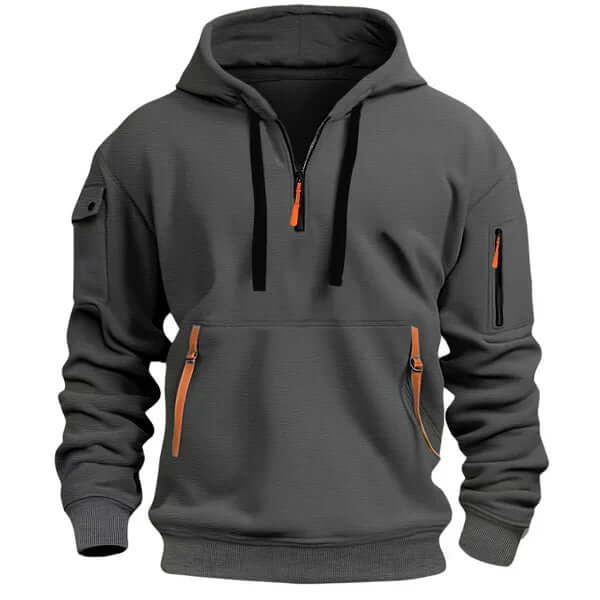 Sweat à capuche doux et épuré pour homme