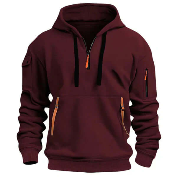 Sweat à capuche doux et épuré pour homme