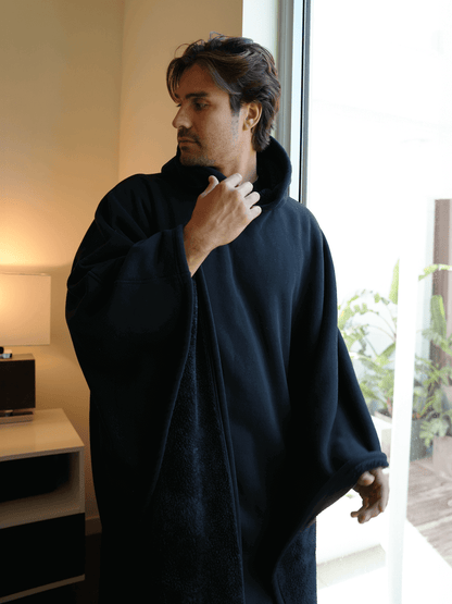 Sweat à capuche lesté et douillet