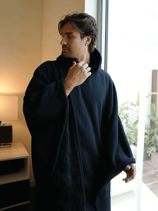 Sweat à capuche lesté et douillet