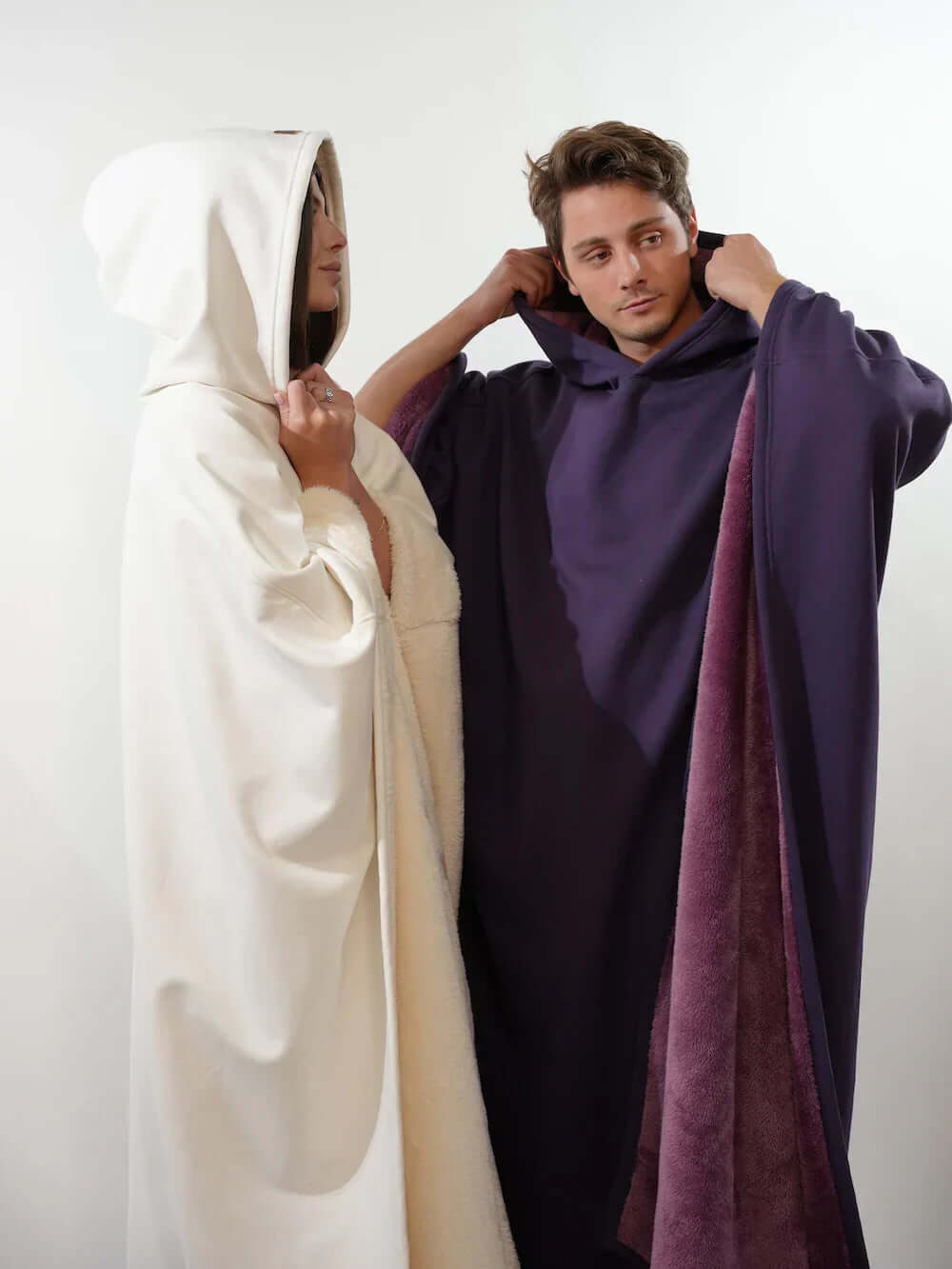 Sweat à capuche lesté et douillet