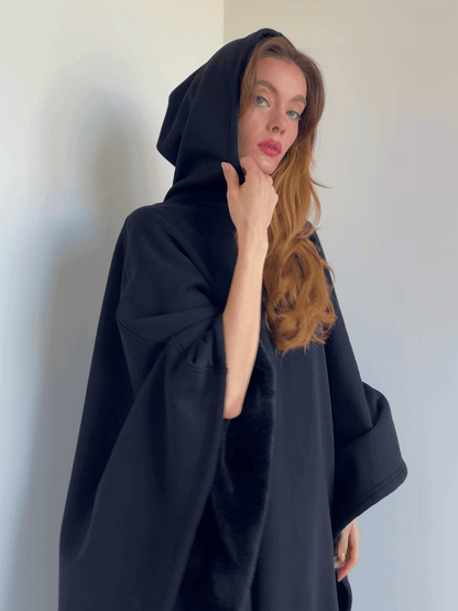 Sweat à capuche lesté et douillet