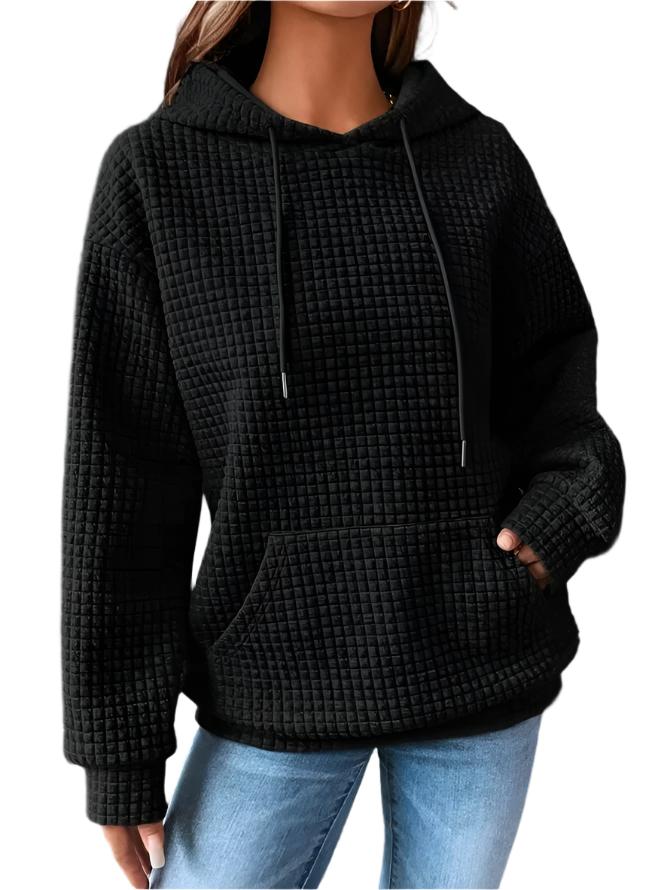 Sweat à capuche matelassé stylé