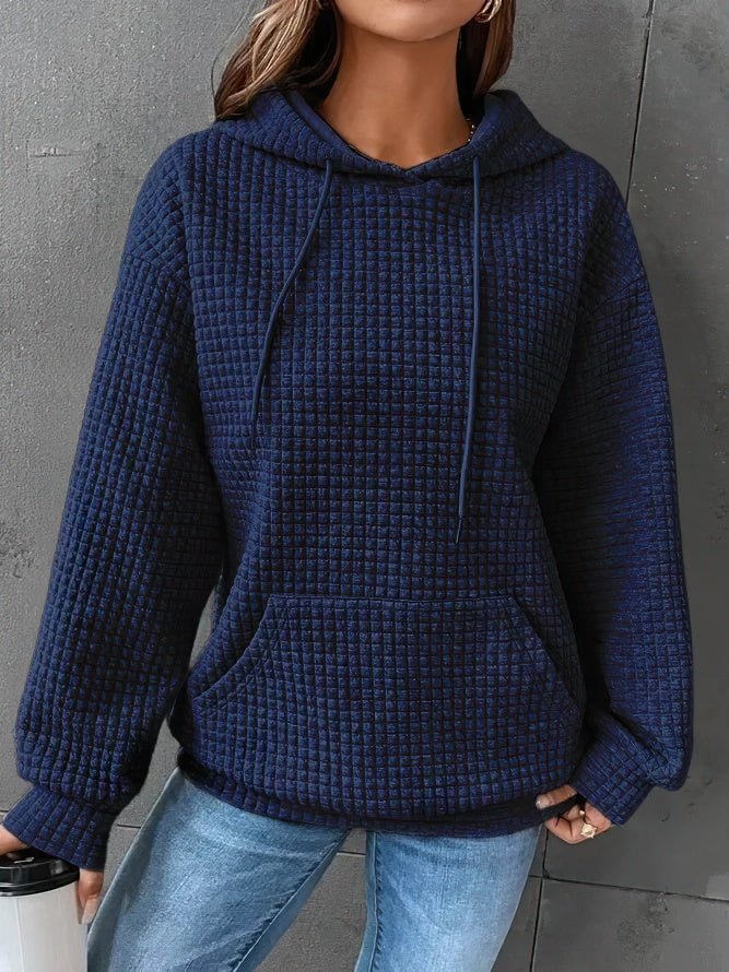 Sweat à capuche matelassé stylé