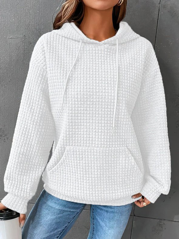 Sweat à capuche matelassé stylé