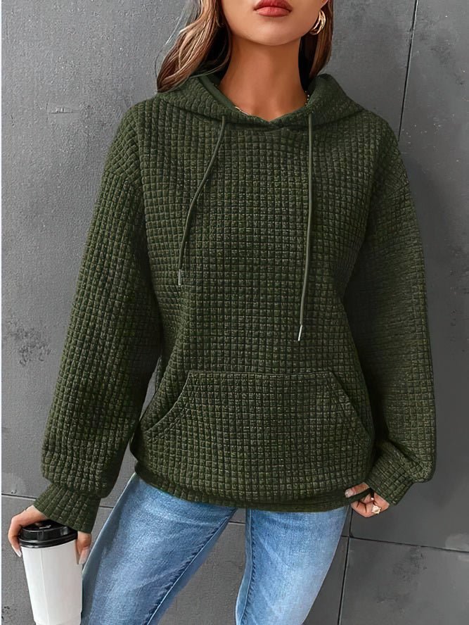Sweat à capuche matelassé stylé