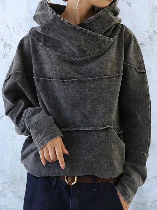 Sweat à capuche oversize pour femme