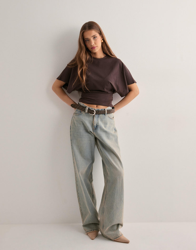 T-shirt oversize décontracté pour femme