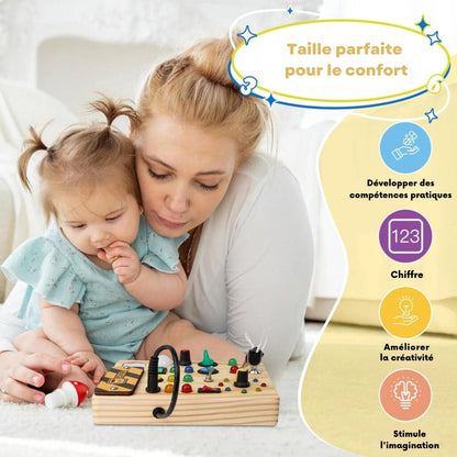 Tableau Montessori interactif pour tout-petits