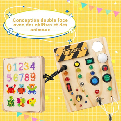 Tableau Montessori interactif pour tout-petits